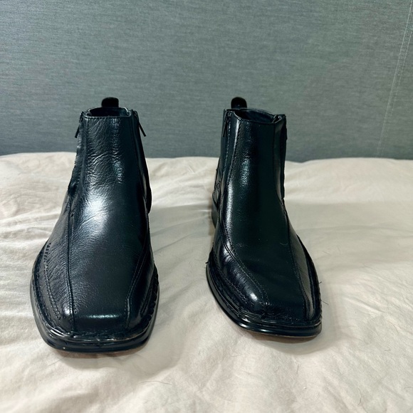 Men’s NWT Alfani Black Boots Size 9 - Picture 2 of 6